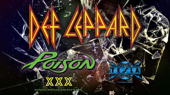 Def Leppard, Poison & Tesla  at MGM Grand Garden Arena