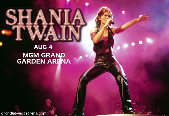 Shania Twain at MGM Grand Garden Arena