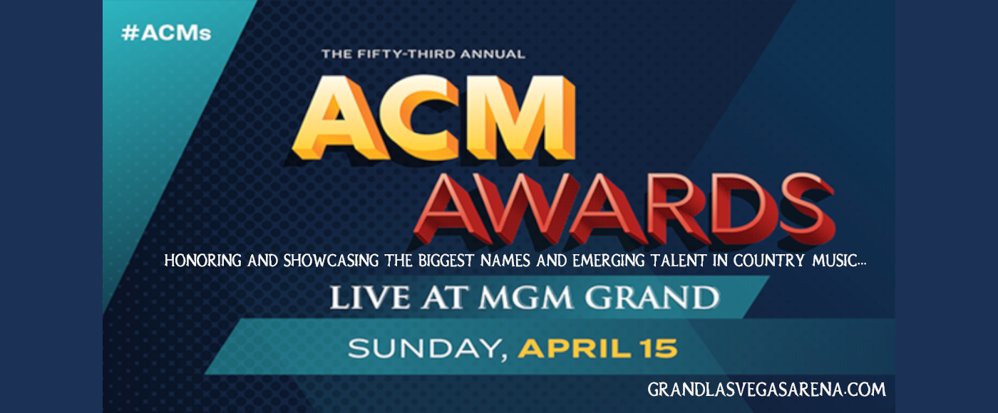 Academy of Country Music Awards at MGM Grand Garden Arena