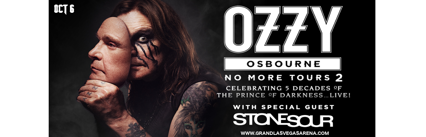 Ozzy Osbourne & Stone Sour at MGM Grand Garden Arena