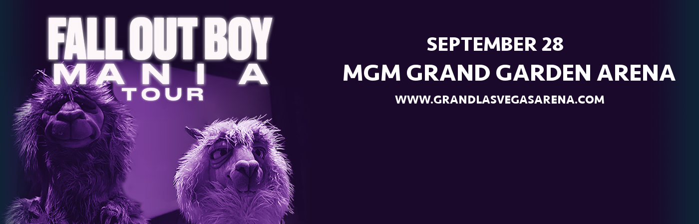 Fall Out Boy & Machine Gun Kelly at MGM Grand Garden Arena