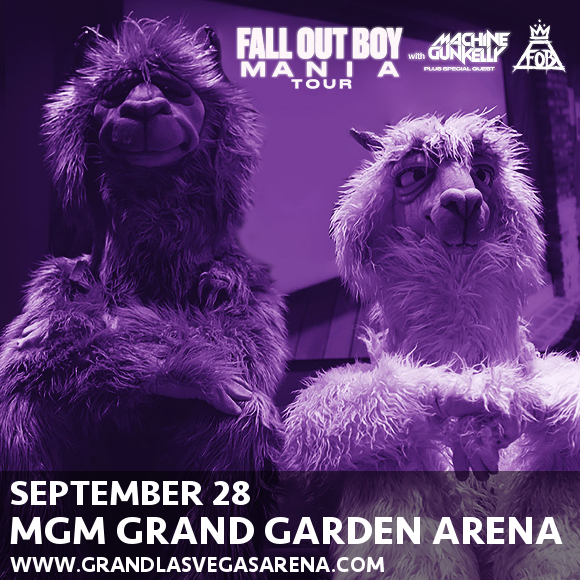 Fall Out Boy & Machine Gun Kelly at MGM Grand Garden Arena