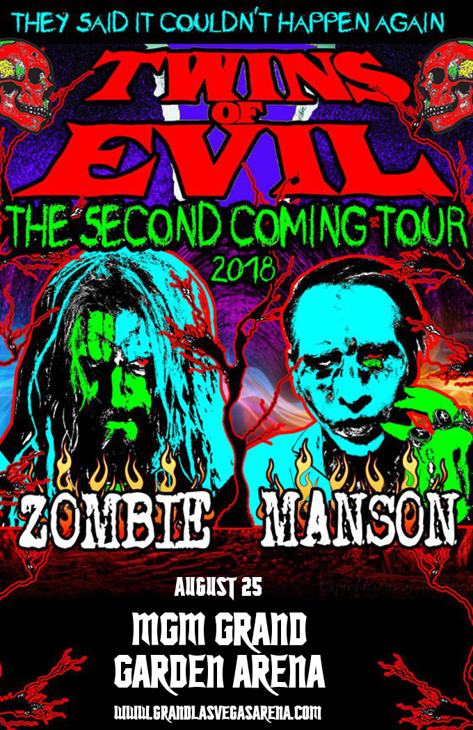 Rob Zombie & Marilyn Manson at MGM Grand Garden Arena