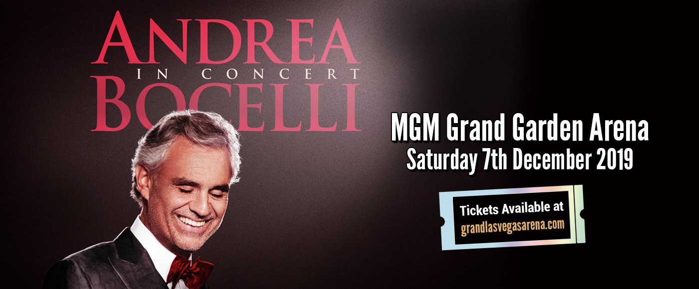 Andrea Bocelli at MGM Grand Garden Arena