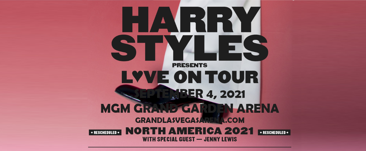 Harry Styles & Jenny Lewis at MGM Grand Garden Arena