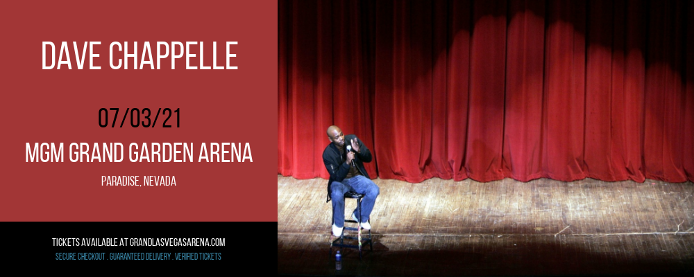Dave Chappelle at MGM Grand Garden Arena