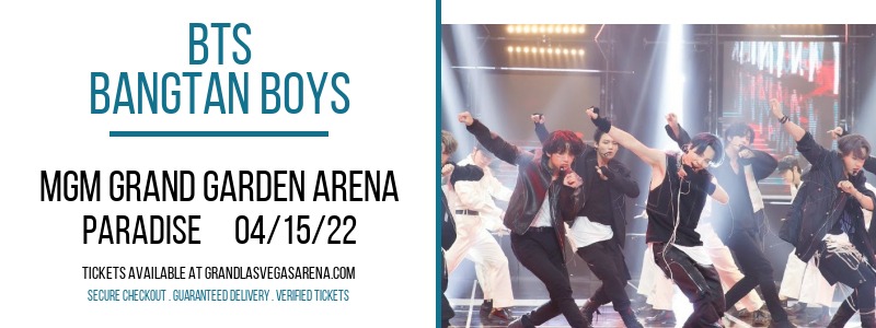 BTS - Bangtan Boys - Live Broadcast Event at MGM Grand Garden Arena