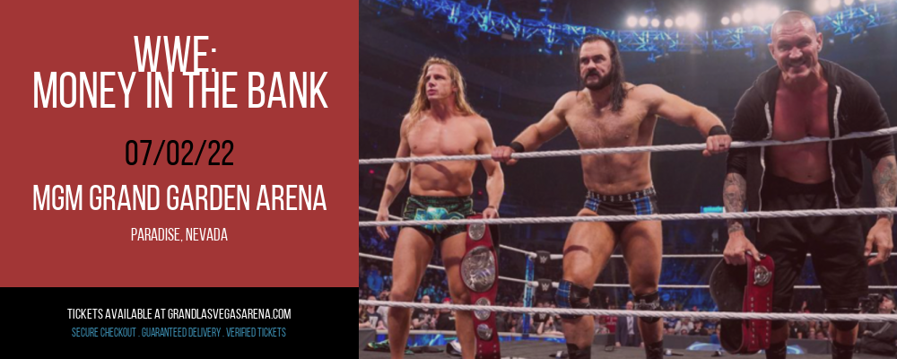 WWE: Money In The Bank at MGM Grand Garden Arena