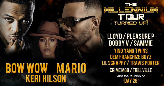 The Millennium Tour: Bow Wow, Mario, Keri Hilson, Lloyd & Bobby V. at MGM Grand Garden Arena