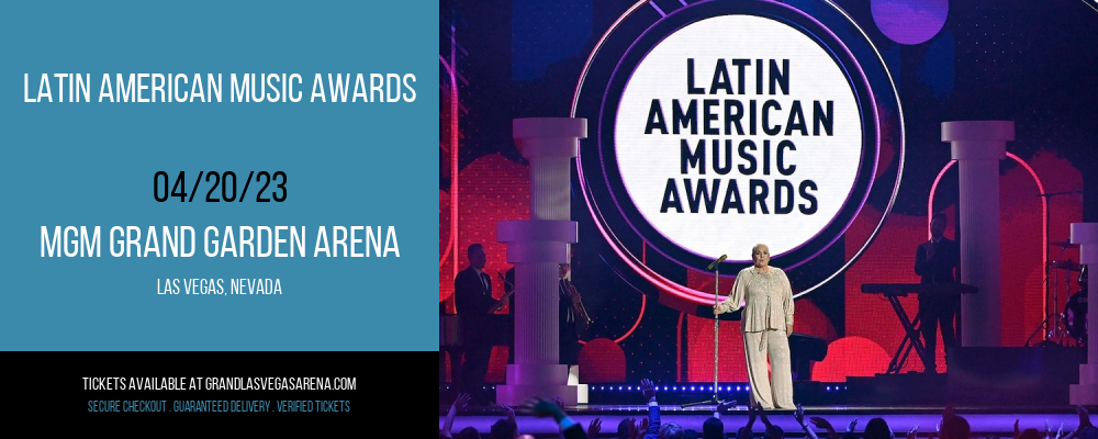 Latin American Music Awards at MGM Grand Garden Arena