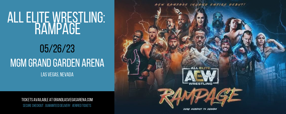 All Elite Wrestling: Rampage at MGM Grand Garden Arena