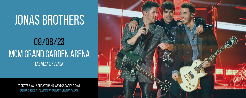 Jonas Brothers at MGM Grand Garden Arena