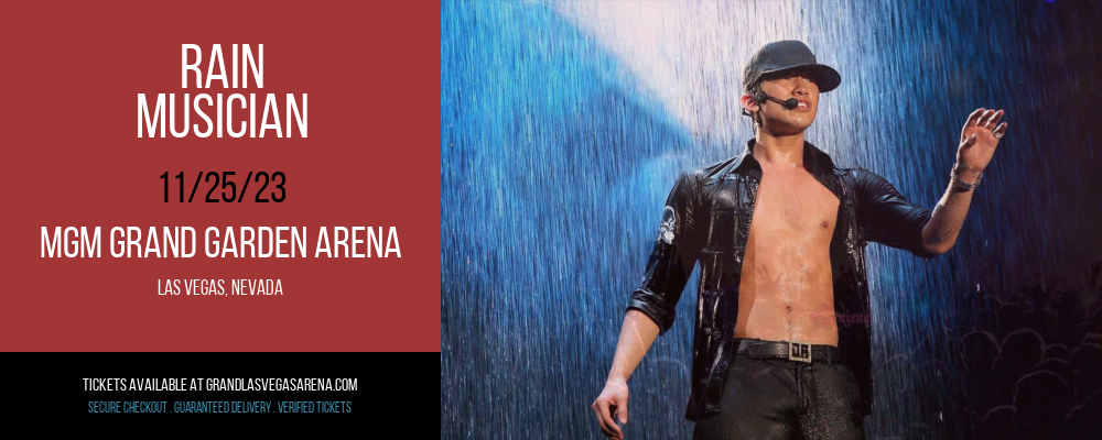 Rain - Musician at MGM Grand Garden Arena