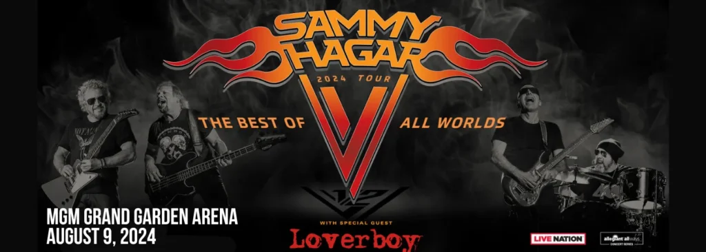 Sammy Hagar & Loverboy at MGM Grand Garden Arena