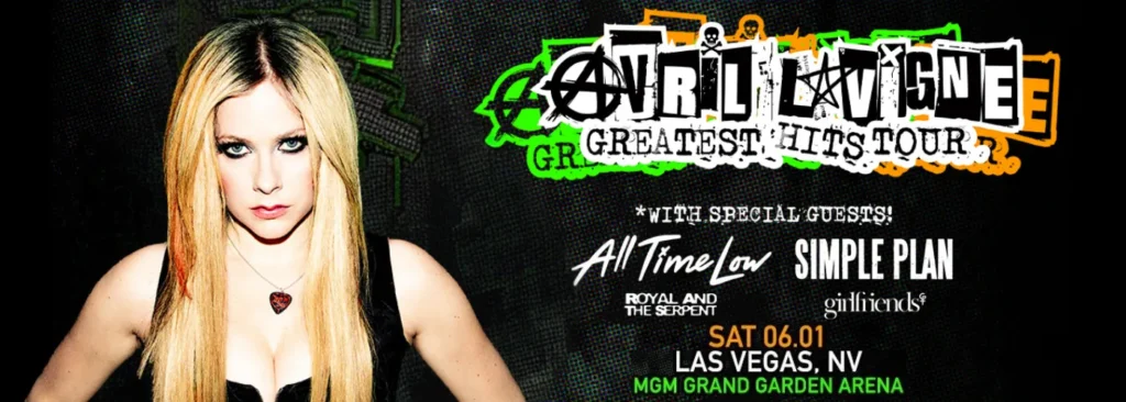 Avril Lavigne at MGM Grand Garden Arena
