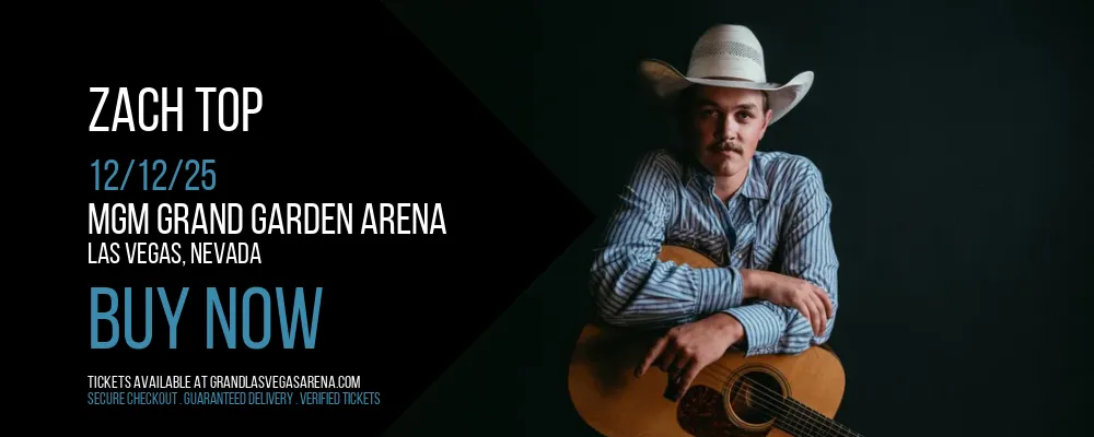 Zach Top at MGM Grand Garden Arena