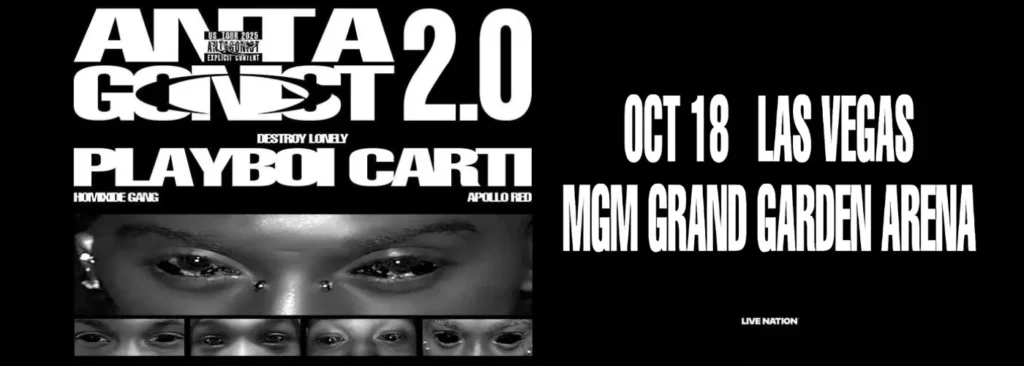 Playboi Carti at MGM Grand Garden Arena