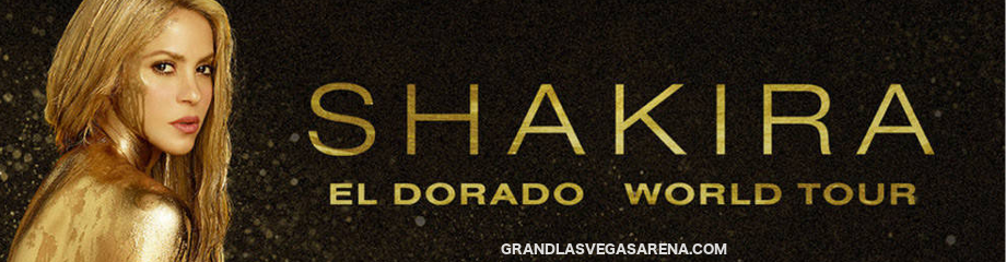 Shakira at MGM Grand Garden Arena