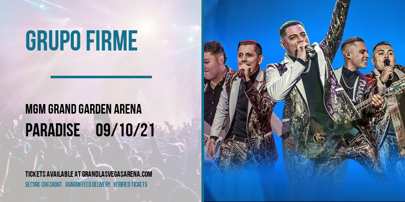 Grupo Firme at MGM Grand Garden Arena