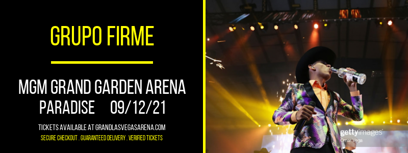 Grupo Firme at MGM Grand Garden Arena