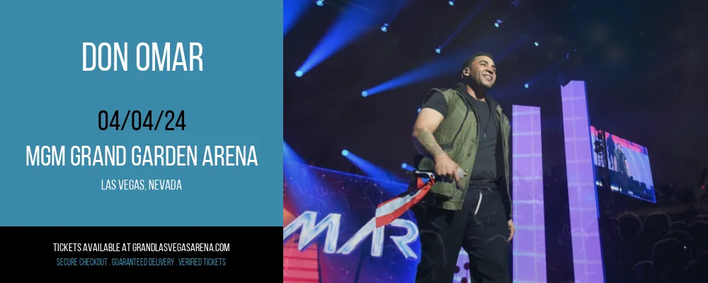 Don Omar at MGM Grand Garden Arena